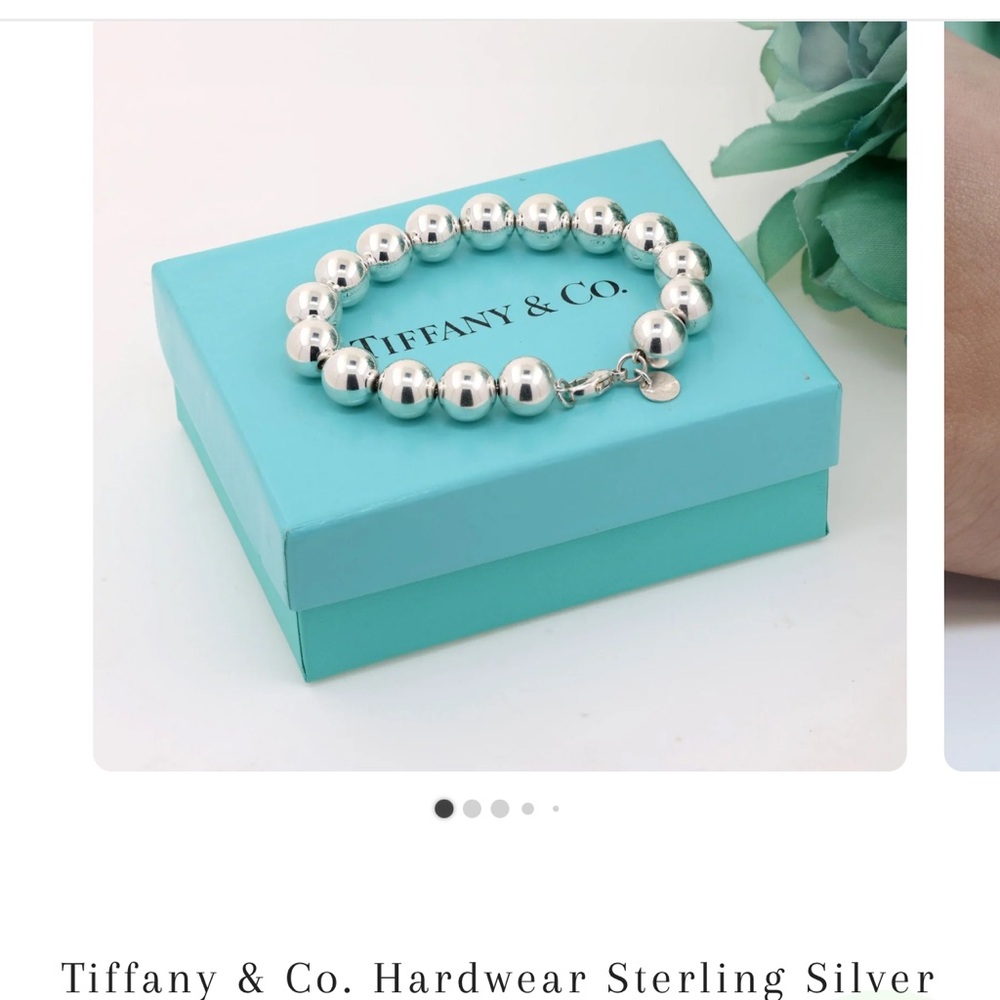 Tiffany & Co. Sterling Silver Ball Bracelet